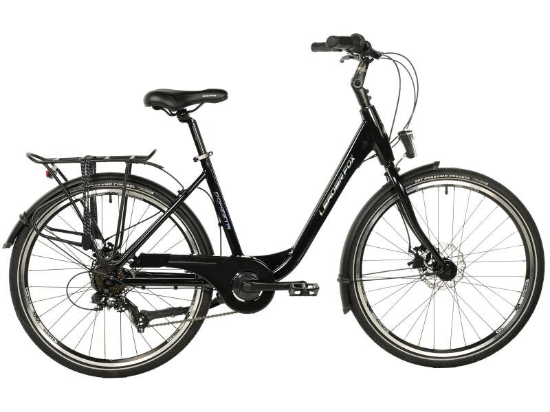Bicykel Leader Fox Domesta čierny