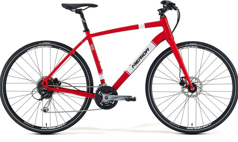 Bicykel Merida Crossway Urban 100 red 2016