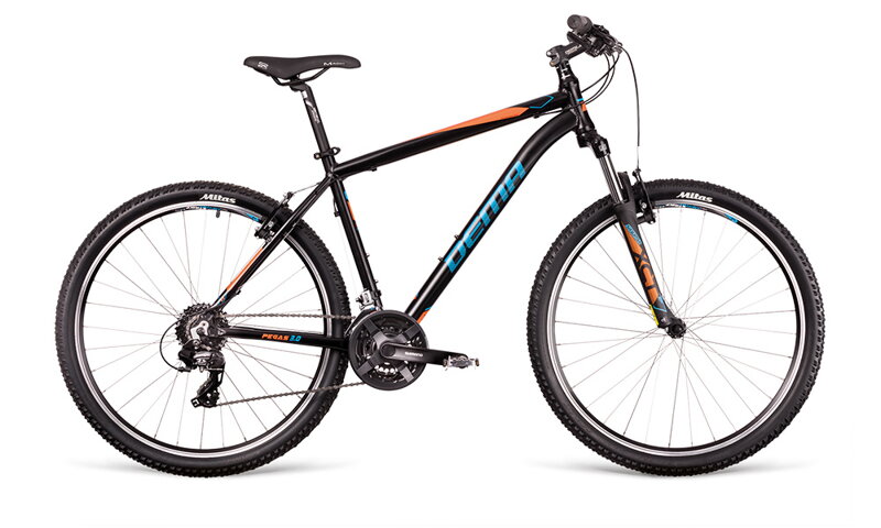 Bicykel Dema Pegas 3.0 black-orange 2018