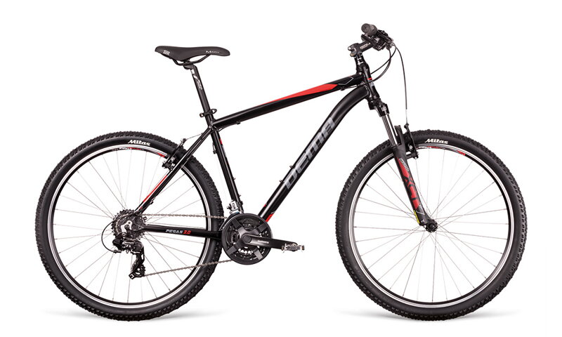 Bicykel Dema Pegas 3.0 black-red 2018