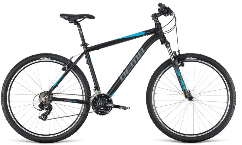 Bicykel Dema Pegas 3.0 čierny-modrý 2019