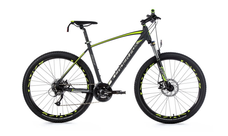 Bicykel Leader Fox Esent 27,5 sivý-zelený 2019