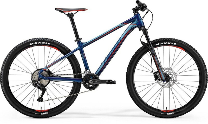 Bicykel Merida Big Seven 500 modrý 2018