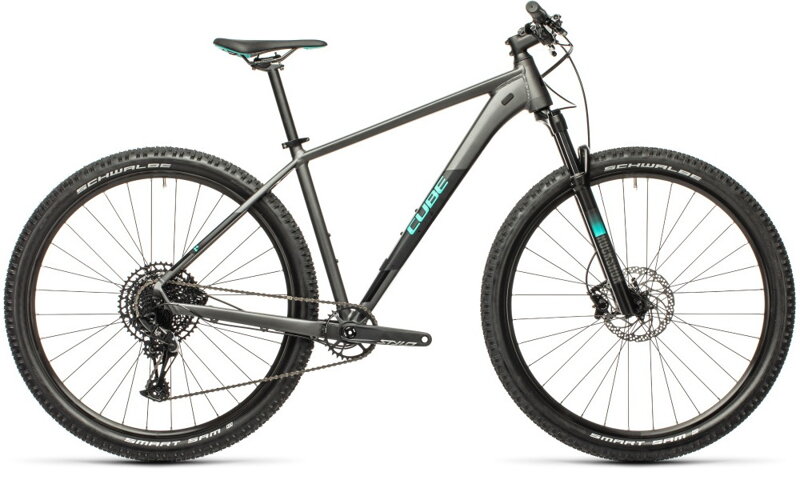 Bicykel Cube Acid grey-aqua 2021