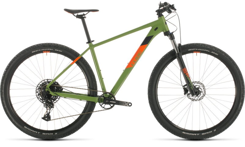 Bicykel Cube Analog 27,5 green 2020