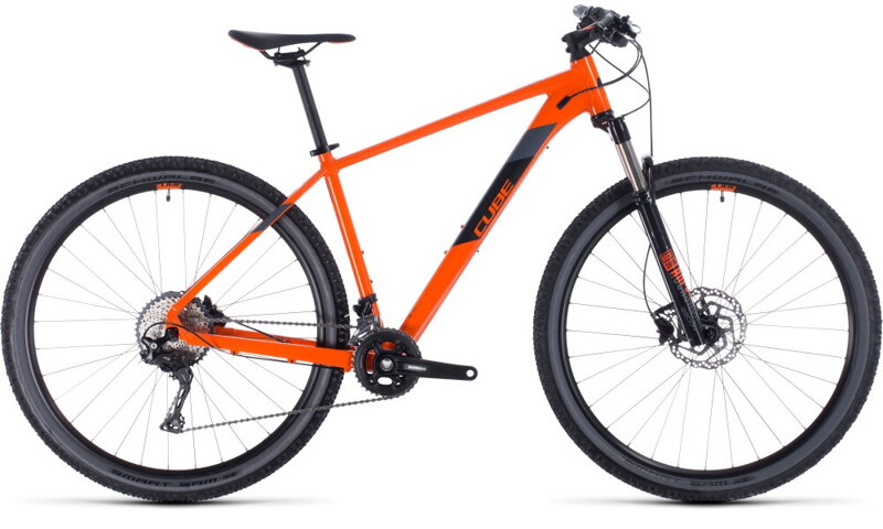 Bicykel Cube Attention SL 27,5 orange 2020