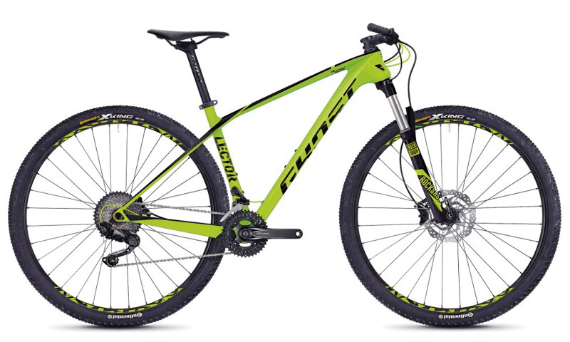 Bicykel Ghost Lector 2.9 green 2018