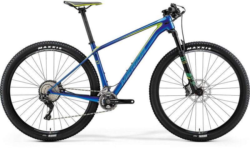 Bicykel Merida Big Nine XT blue 2018