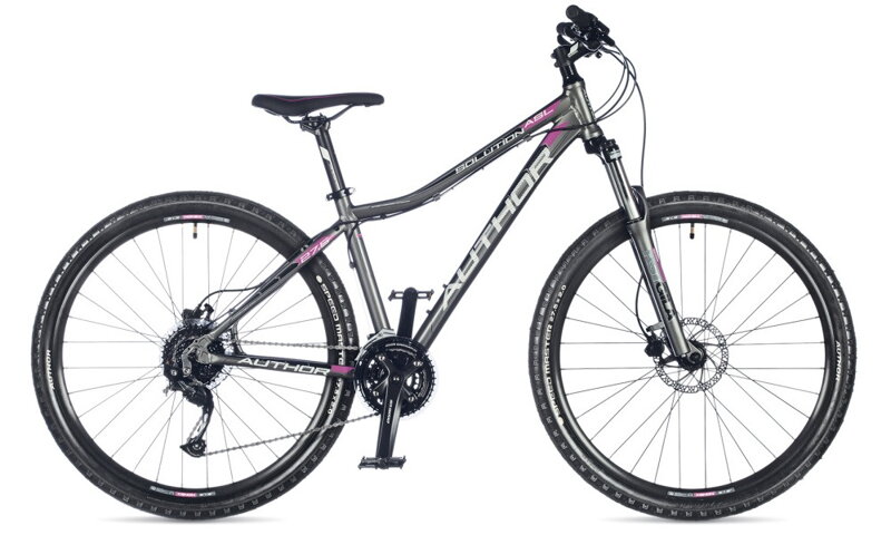 Bicykel Author Solution ASL strieborný 2018 Bicykel Author Solution ASL strieborný 2018