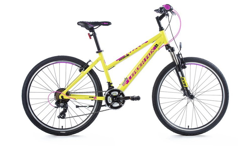 Bicykel Leader Fox MXC Lady žltý 2018