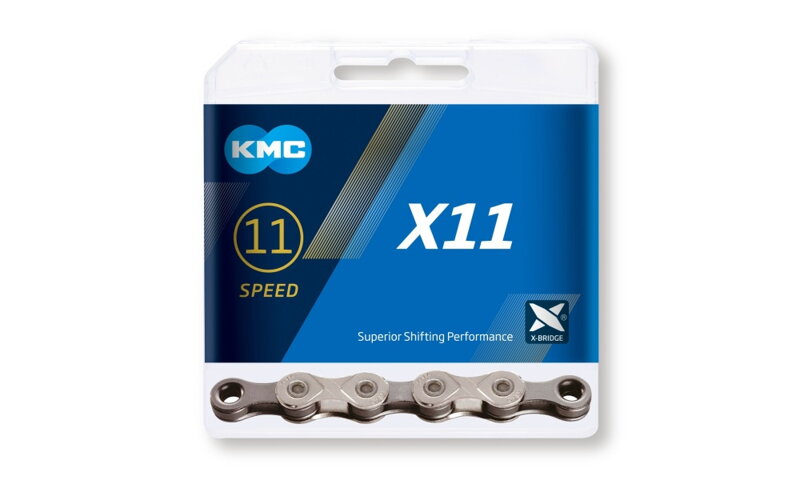 Reťaz KMC X11 silver/grey 11speed Reťaz KMC X11 silver/grey 11speed