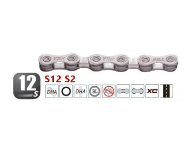 Reťaz Yaban S12-S2 126L QRS12 12-speed Reťaz Yaban S12-S2 126L QRS12 12-speed