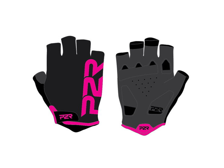 Rukavice dámske P2R Zarria black-pink Rukavice dámske P2R Zarria black-pink